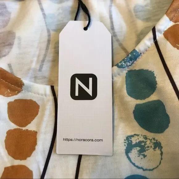 NWT Bohemian Print Casual Maxi Dress Oversized - Picture 8 of 9